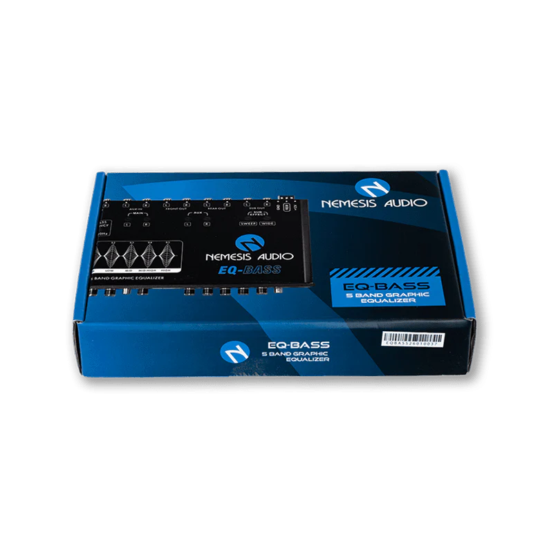 Nemesis Audio EQ-BASS 5-Band Graphic Equalizer w/ 8V Output