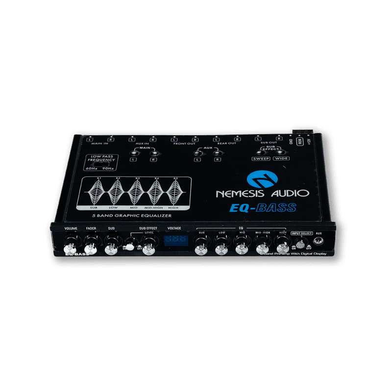 Nemesis Audio EQ-BASS 5-Band Graphic Equalizer w/ 8V Output