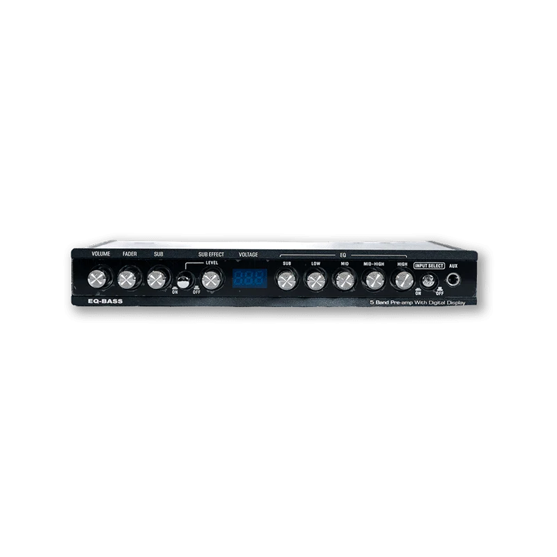 Nemesis Audio EQ-BASS 5-Band Graphic Equalizer w/ 8V Output