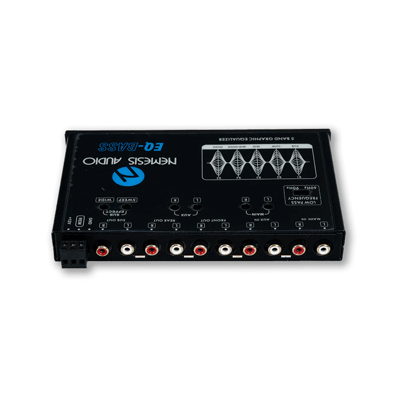 Nemesis Audio EQ-BASS 5-Band Graphic Equalizer w/ 8V Output