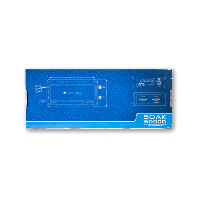 Nemesis Audio SOAK-6000D 3040W RMS Marine Monoblock Amplifier