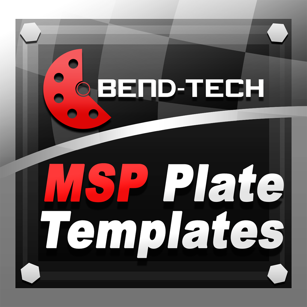 Bend-Tech Motorsports Plate Templates