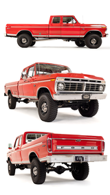 Kincer Chassis 2wd to 4wd Conversion Kit including Axle - 1967-1979 Ford F-Series Kincer Chassis