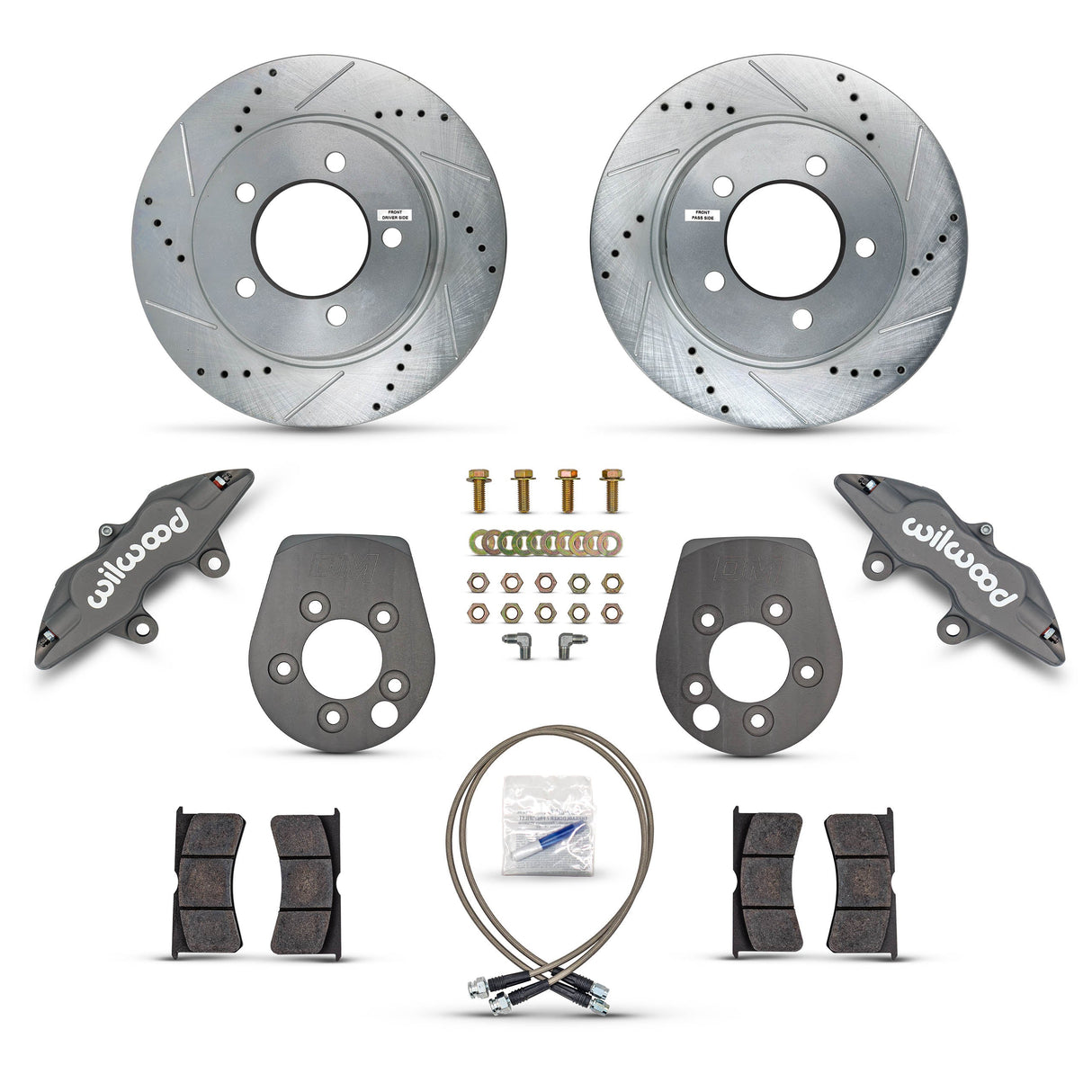 Desolate Motorsports Big Front Brake Kit - 1980-1996 Ford F150/Bronco Desolate Motorsports