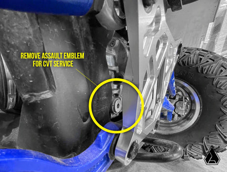 Assault Industries Billet Radius Rod Reinforcement Plate - Polaris RZR Turbo S
