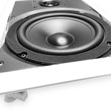 Bio In-Wall 6.5" Home Audio Speaker with Rotatable 25mm Silk Dome Tweeter (1 Speaker) CT Sounds