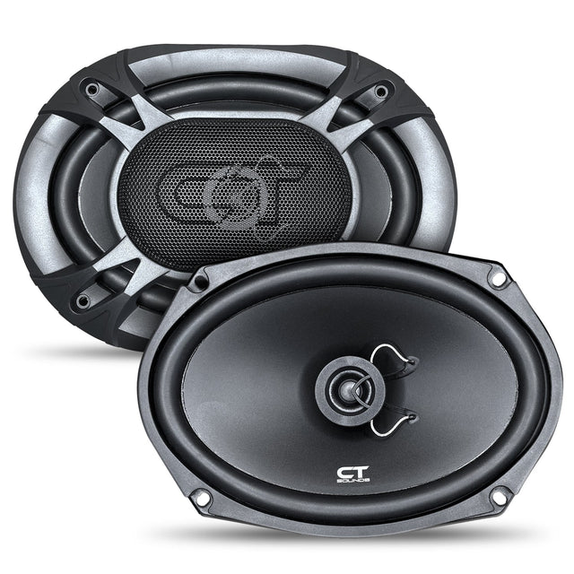 BIO-6X9-COX // 100 Watts RMS 6x9" Coaxial Car Speakers, Pair CT Sounds
