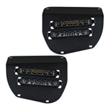 Dual Wide 8" LED Headlights for 2014+ Honda Rancher, Foreman, Rubicon
