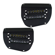 Dual Wide 8" LED Headlights for 2014+ Honda Rancher, Foreman, Rubicon Vessel Powersports