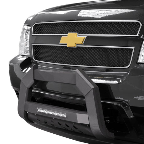Black Bull Bar LED for 2007-2018 Chevy/GMC 1500 Truck & SUV Flashark