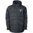 Vessel Powersports Embroidered Rain Jacket (Black Camo) Vessel Powersports