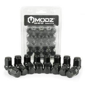 MODZ Black Golf Cart Lug Nuts Pack of 16