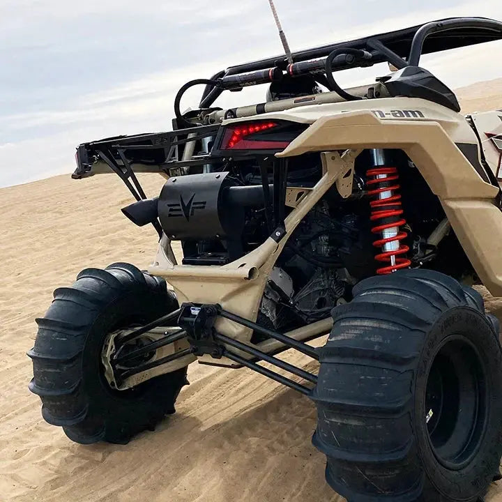 Can Am Maverick X3 Magnus 3" Turbo Full Back Exhaust System Evolution Powersports