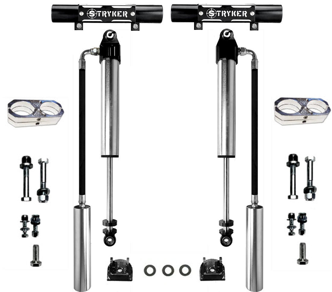 2.5" F250 F350 REAR - Reservoir Shock Kit for 2017-2026 10" to 12" Lifted Super Duty Stryker Off Road Design