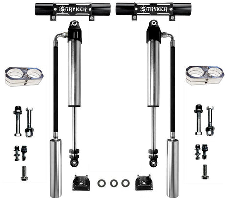 2.5" F250 F350 REAR - Reservoir Shock Kit for 2017-2026 10" to 12" Lifted Super Duty Stryker Off Road Design