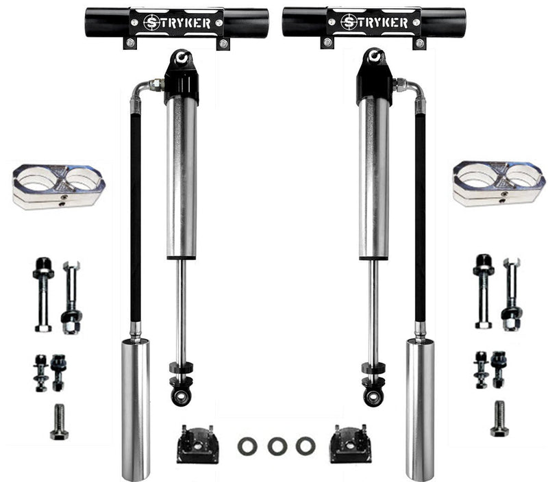 2.5" REAR - Reservoir Shock Kit for 2005-2016 Ford F250 F350 Super Duty with 10" to 12" of lift Stryker Off Road Design