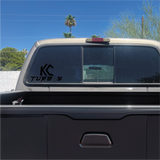 KC Turbos Original Logo - Vinyl Decal