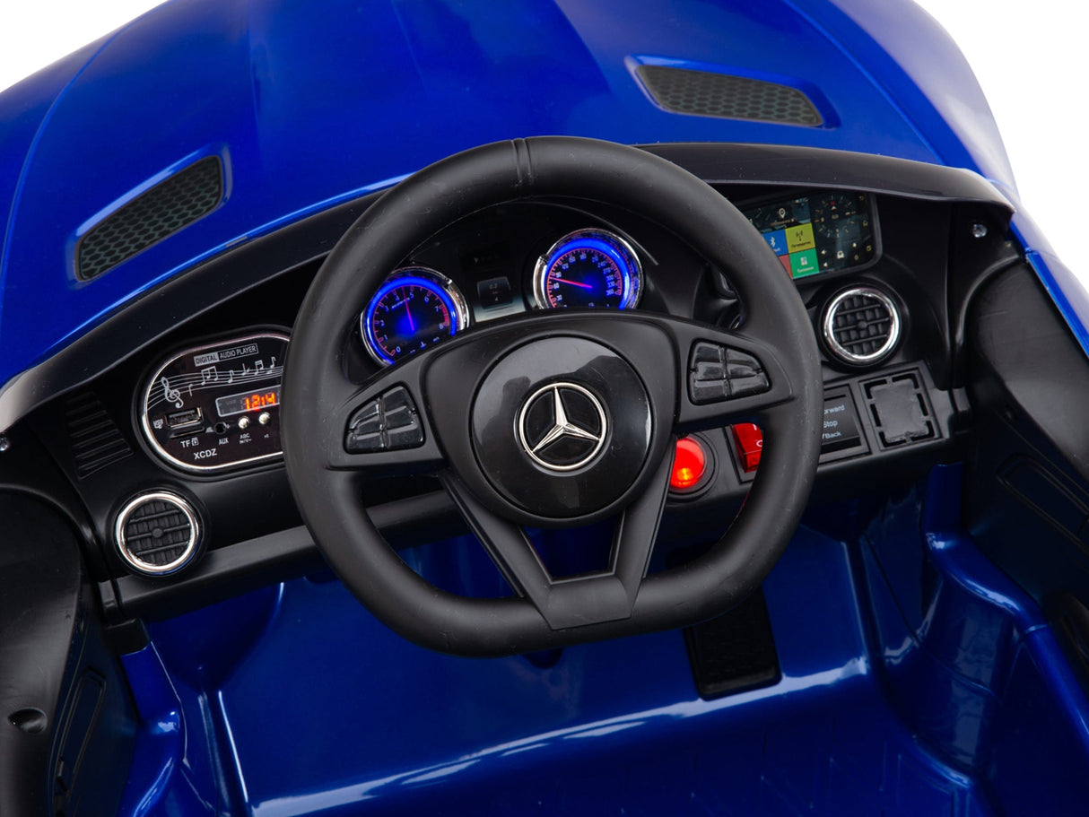 AMG Mercedes Ride On Electric Car For Children W/Magic Cars® Wireless Parental Control MagicCars