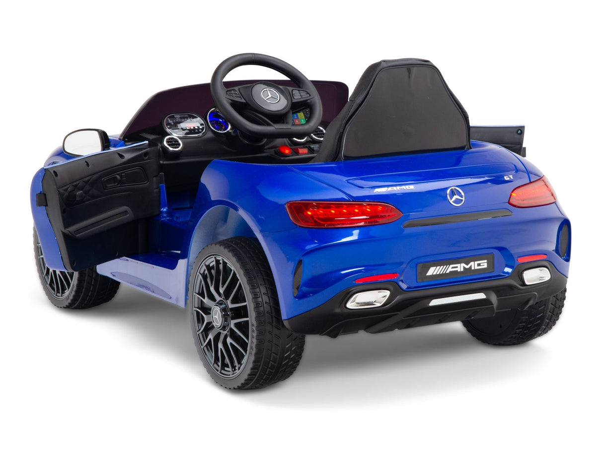 AMG Mercedes Ride On Electric Car For Children W/Magic Cars® Wireless Parental Control MagicCars