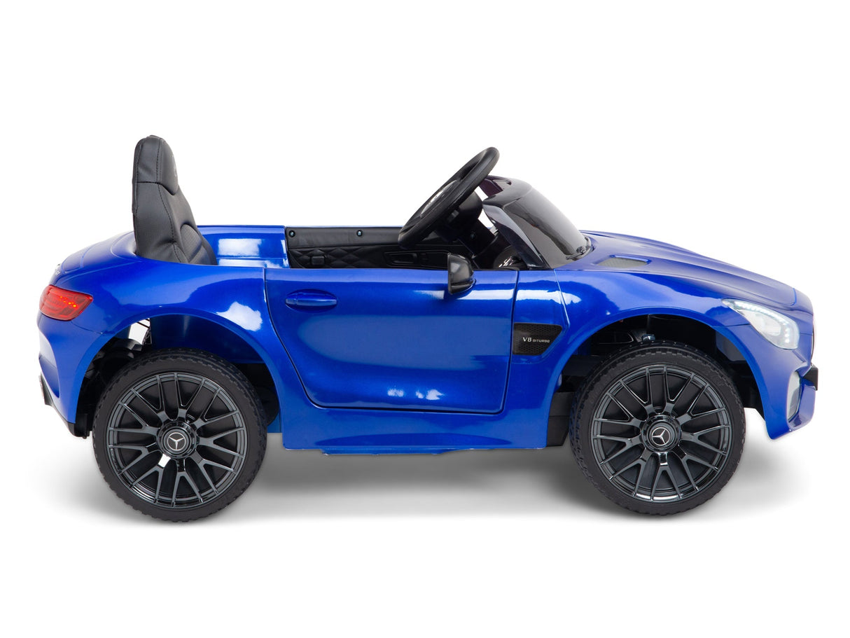 AMG Mercedes Ride On Electric Car For Children W/Magic Cars® Wireless Parental Control MagicCars