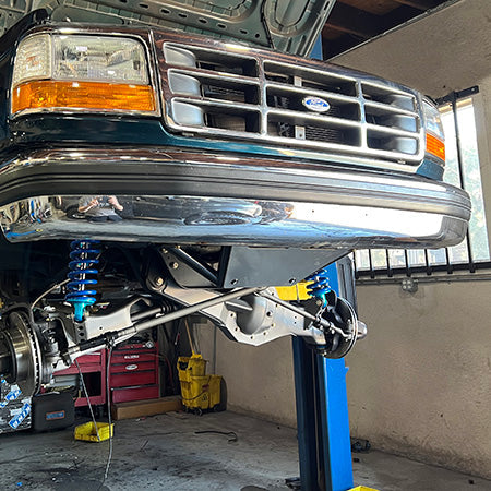 Desolate Motorsports 2WD F250/350 Bolt-On Front Skid Plate - 1992-1997 Ford F250/F350