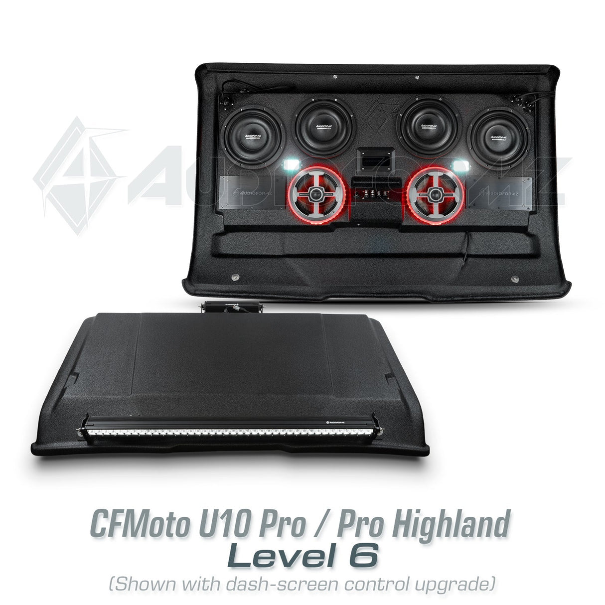 2025+ CFMoto UForce U10 Pro Stereo Tops (2-Door) CFMoto