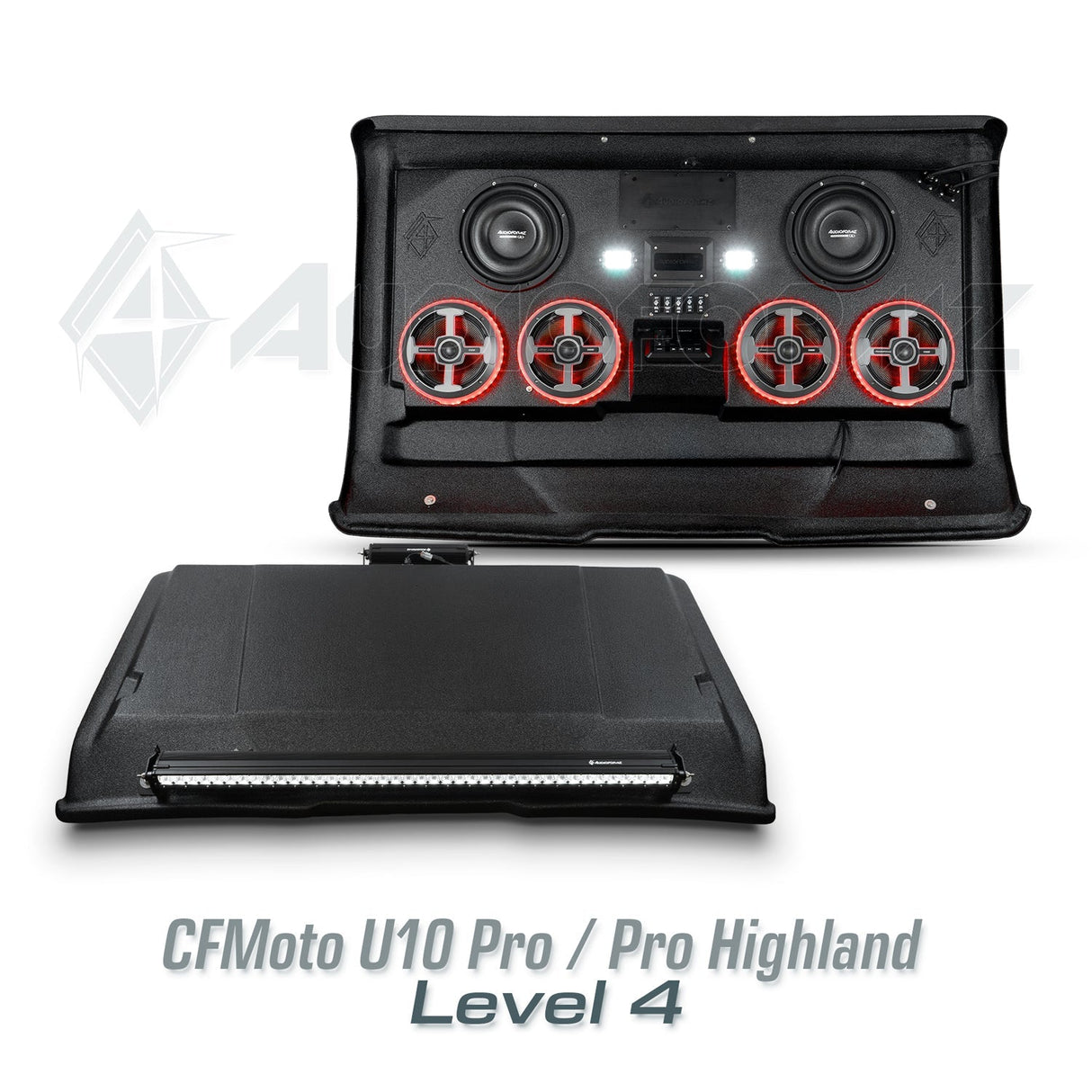 2025+ CFMoto UForce U10 Pro Highland Stereo Tops (2-Door) CFMoto