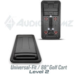 88in Universal-Fit Golf Cart Stereo Tops (4-Seat)