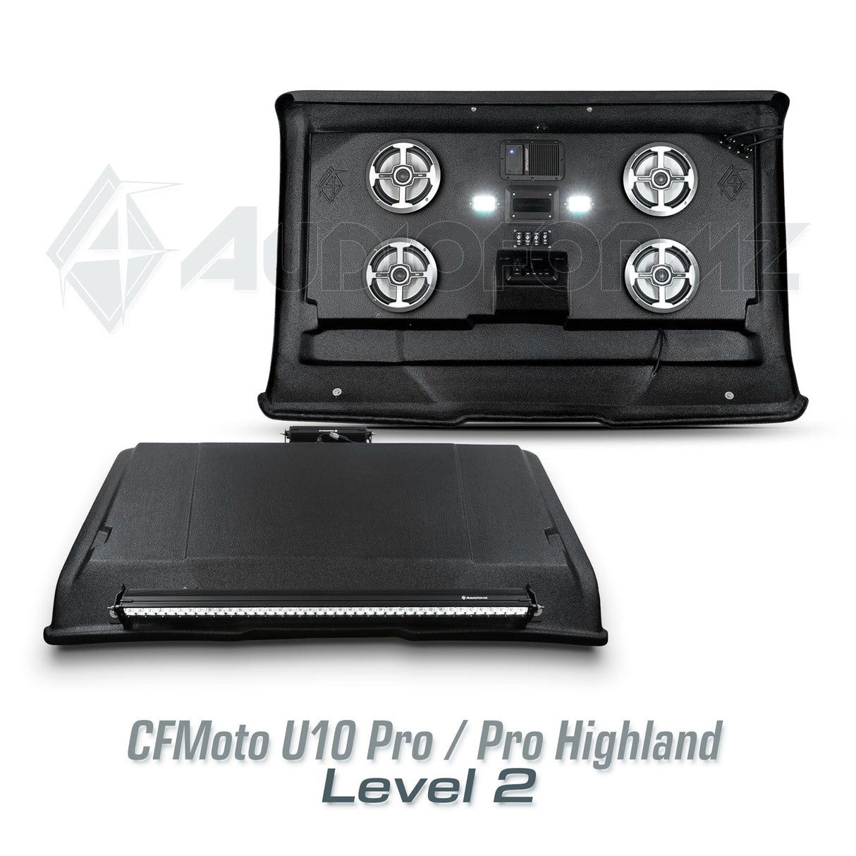 2025+ CFMoto UForce U10 Pro Highland Stereo Tops (2-Door) CFMoto