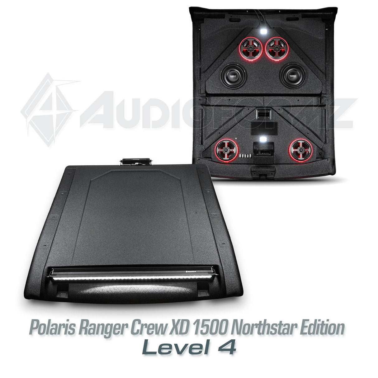 2024+ Polaris Ranger Crew Northstar/Cab XD 1500 Stereo Tops (4-Door) Polaris