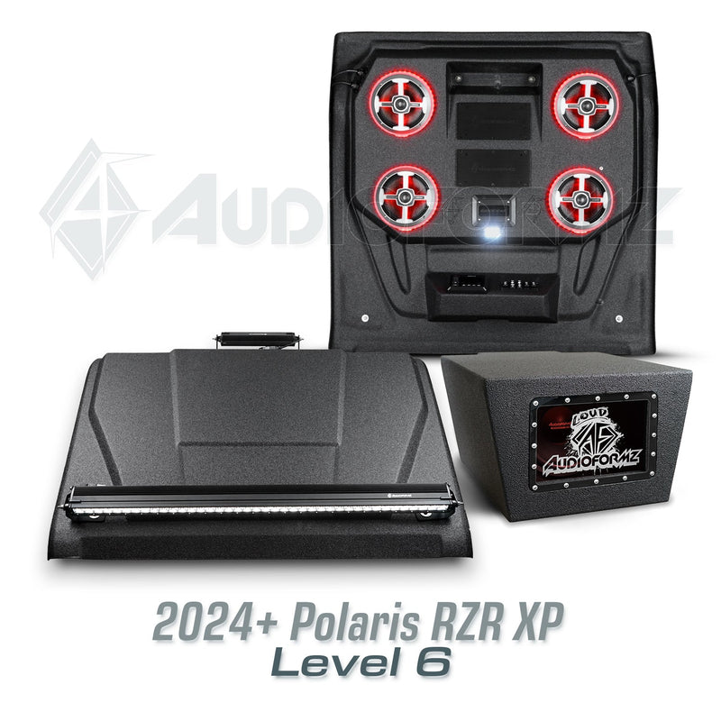 2024+ Polaris RZR XP Stereo Tops (2-Seat)