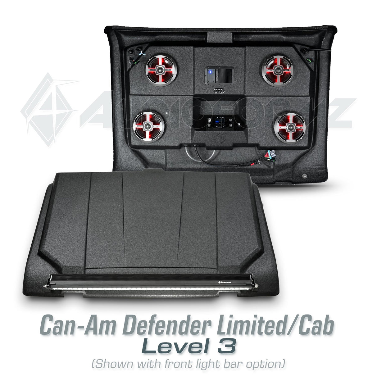 2016-2025 Can-Am Defender HD7-HD10 Limited/Cab Stereo Tops (2-Door)