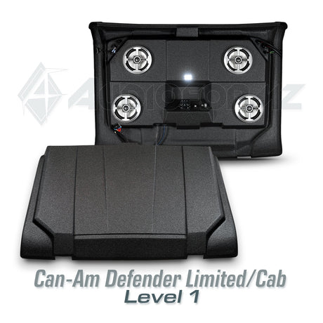 2026+ Can-Am Defender HD11 Limited/Cab Stereo Tops (2-Door)