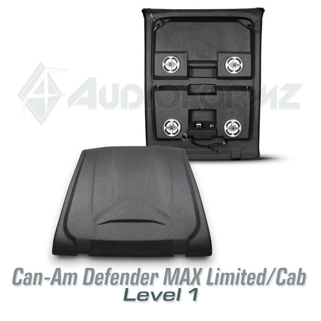 2016-2025 Can-Am Defender MAX HD7-HD10 Limited/Cab Stereo Tops (4-Door)