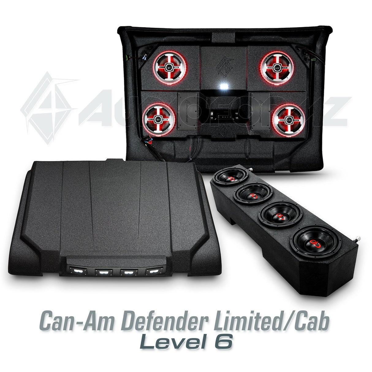 2016-2025 Can-Am Defender HD7-HD10 Limited/Cab Stereo Tops (2-Door)