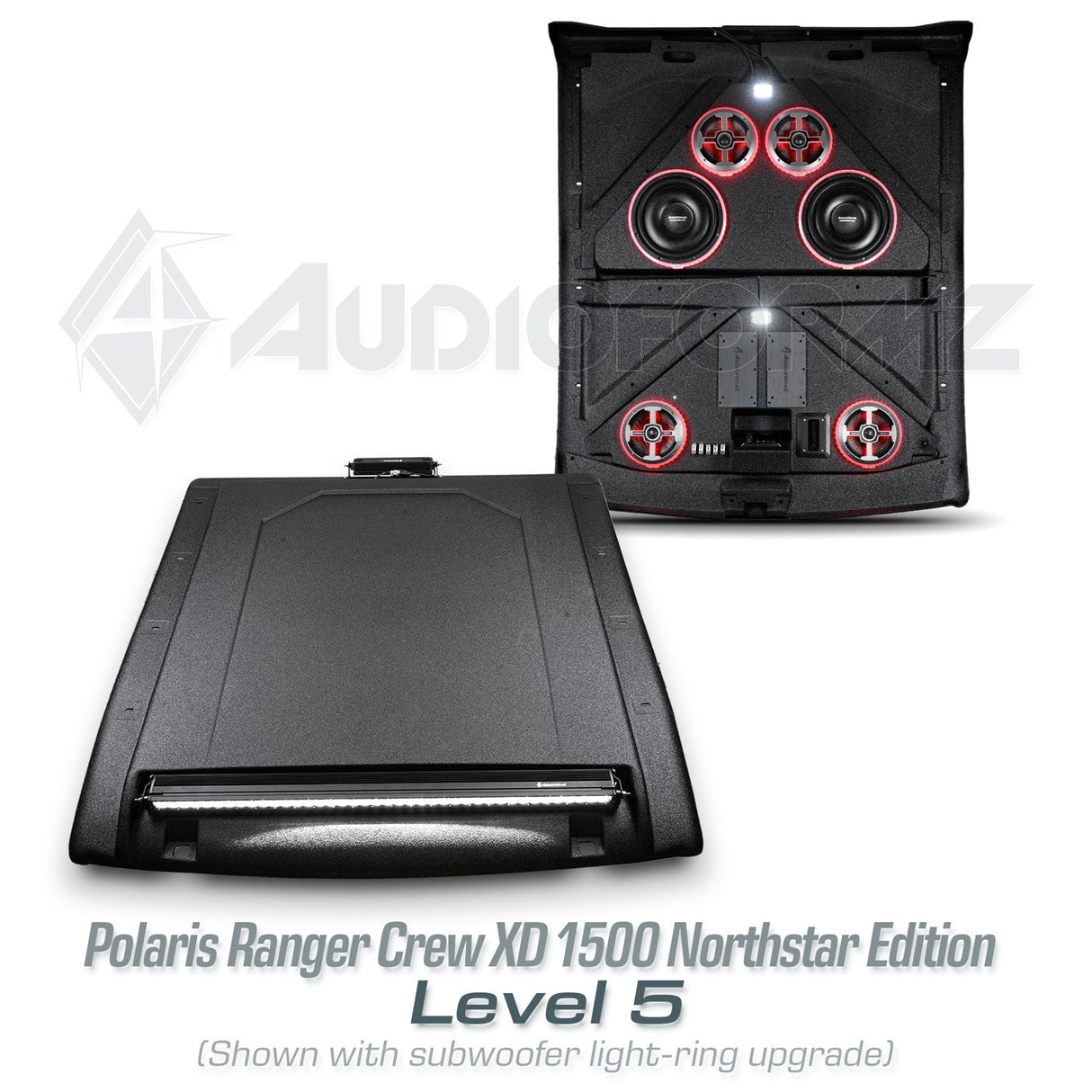2024+ Polaris Ranger Crew Northstar/Cab XD 1500 Stereo Tops (4-Door) Polaris