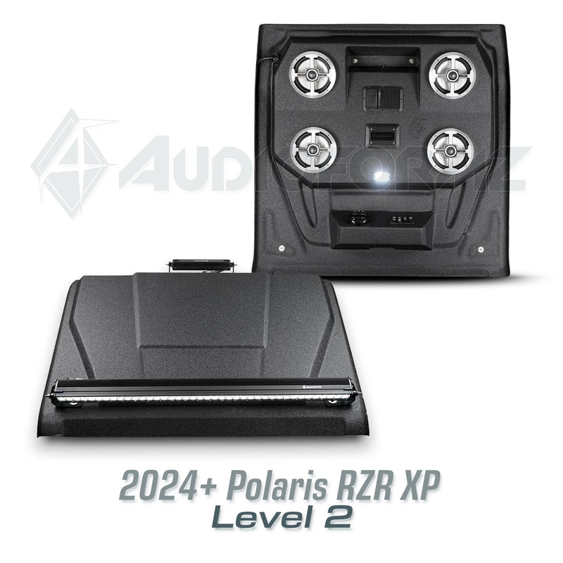 2024+ Polaris RZR XP Stereo Tops (2-Seat)