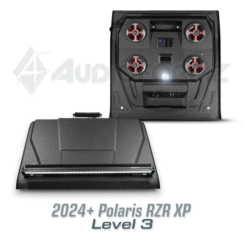 2024+ Polaris RZR XP Stereo Tops (2-Seat)