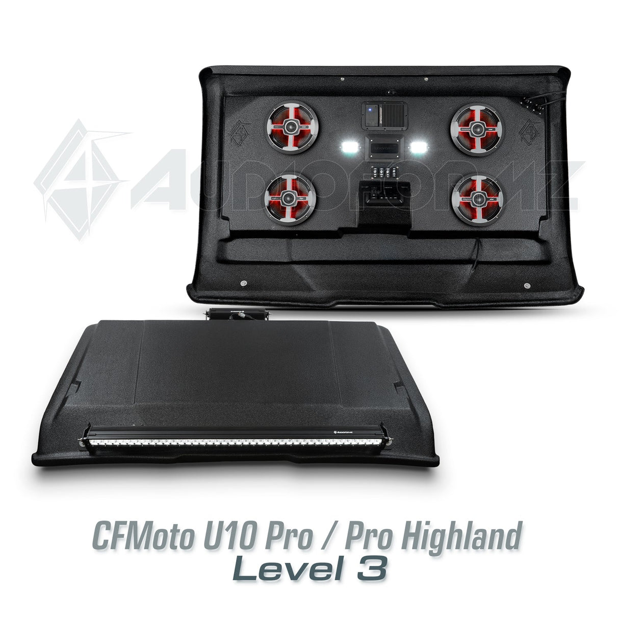2025+ CFMoto UForce U10 Pro Highland Stereo Tops (2-Door) CFMoto