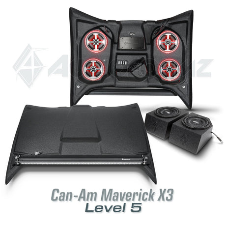 2017+ Can-Am Maverick X3 Stereo Top (2-Seat)