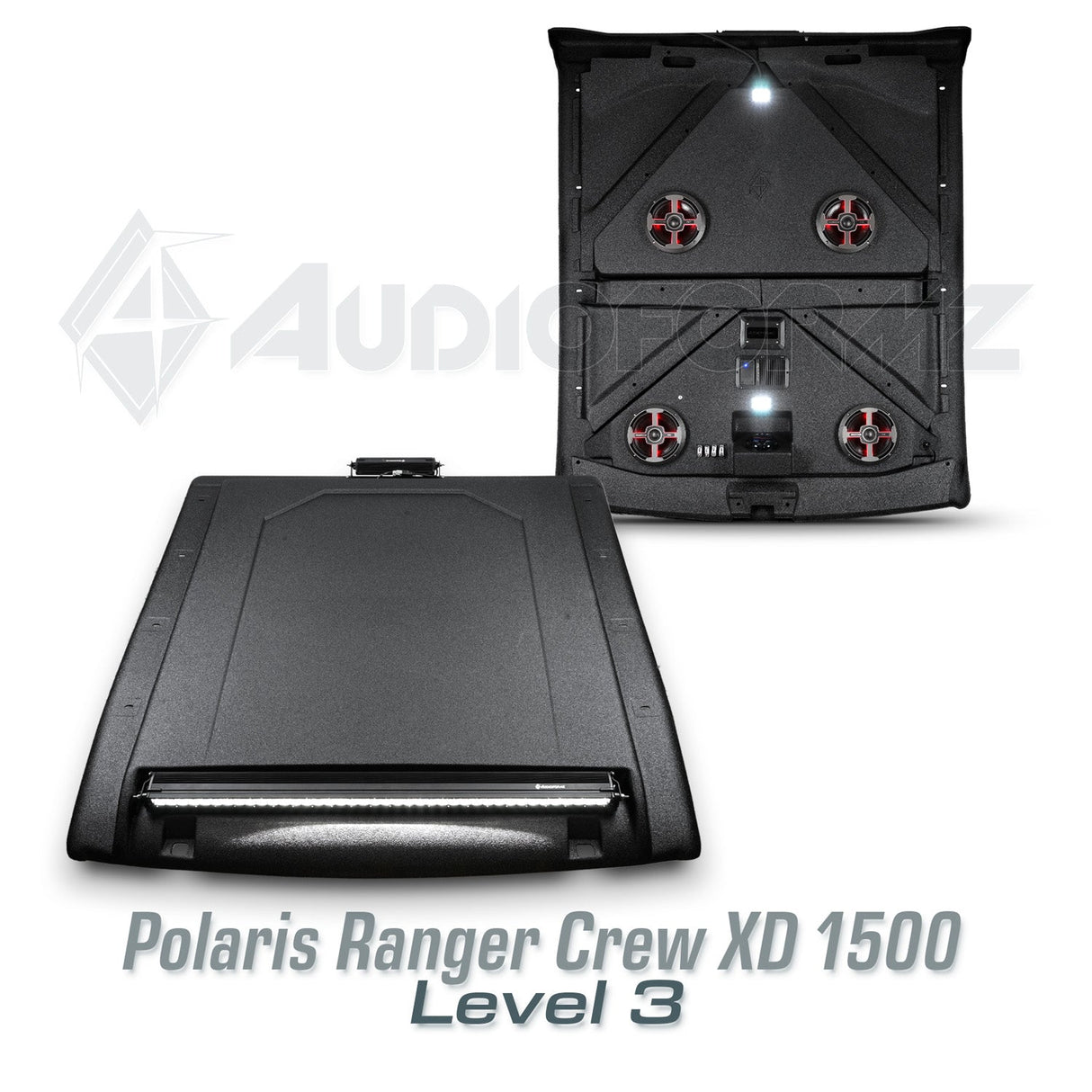 2024 Polaris Ranger Crew XD 1500 Premium Stereo Tops (4-Door) Polaris