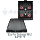 2016+ Can-Am Defender MAX HD7-HD10 Stereo Tops (4-Door) Can-Am