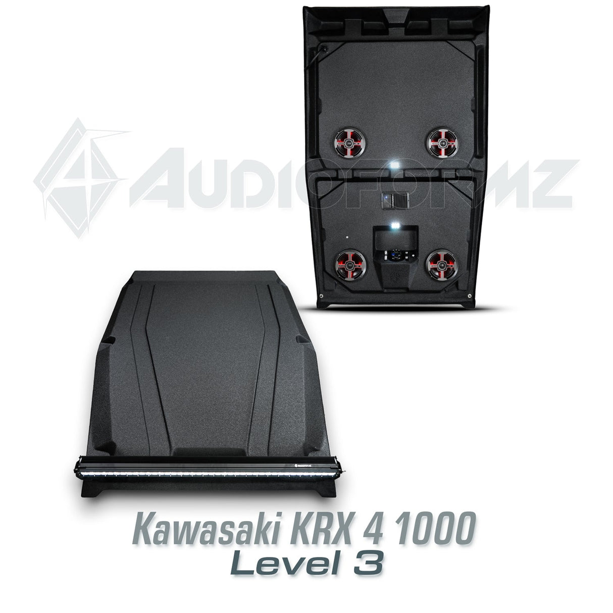 2023+ Kawasaki Teryx KRX 4 1000 Stereo Tops (4-Seat) Kawasaki
