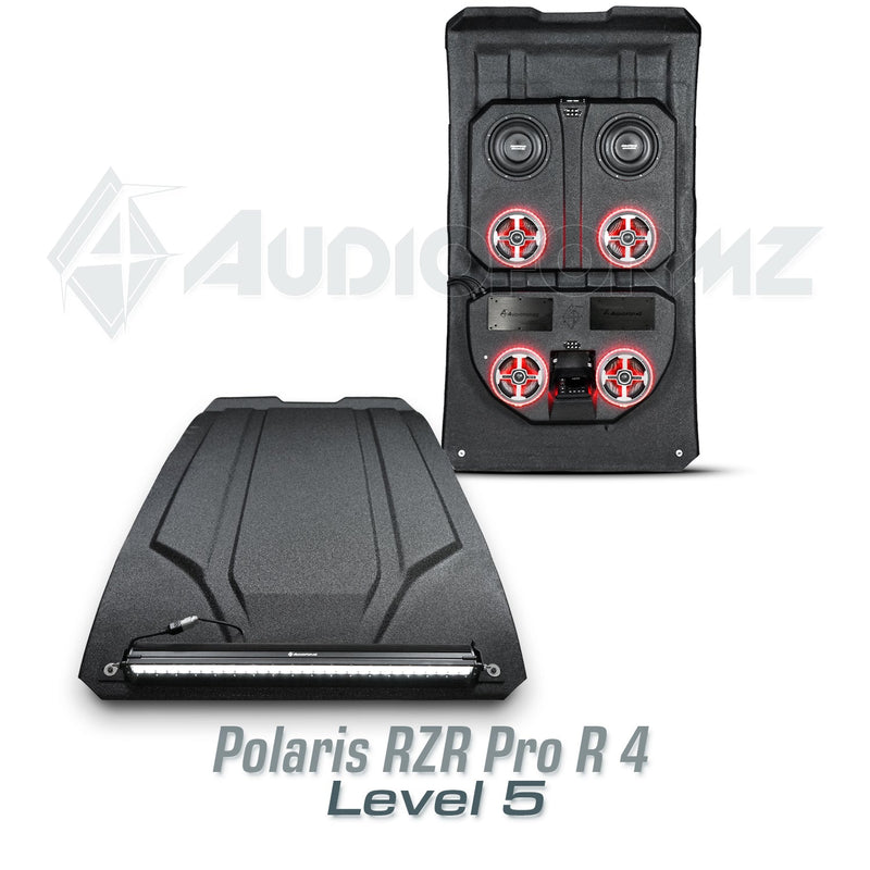 2022+ Polaris RZR Pro R 4 Stereo Tops (4-Seat)