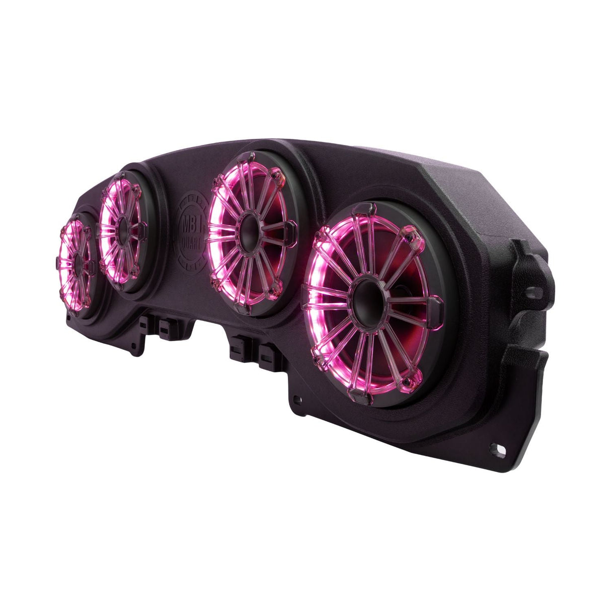 MB Quart Tuned Rear Soundbar with 8 Inch Compression Horn Speakers, Enclosure, with RGB LED Lighting option I '18-'23 JL Wrangler/ '20-'23 JT Gladiator