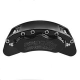 American Made B6-Brawler 6 Piston Direct Fit Billet Aluminum Rear Caliper. Black CPA-22402B