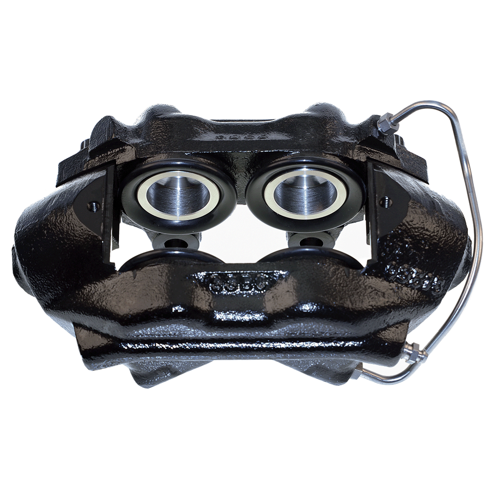 American Made Kelsey Hayes 4-Piston Direct Fit Front Right Caliper Assembly. CPA-63-1