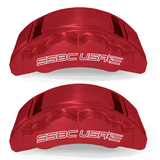 American Made B8 Beast 8-Piston Direct Fit Billet Aluminum Front Caliper Upgrade Kit. Red A424-20R