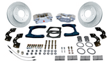 American Made Comp S 4-Piston Billet Aluminum Rear Disc Brake Kit W/DS Rotors. Clear W111-37