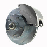 American Made Super Twin HD 2-Piston Billet Aluminum Front Drum to Disc Brake Conversion Kit W/Rotors. Clear W123-ADS